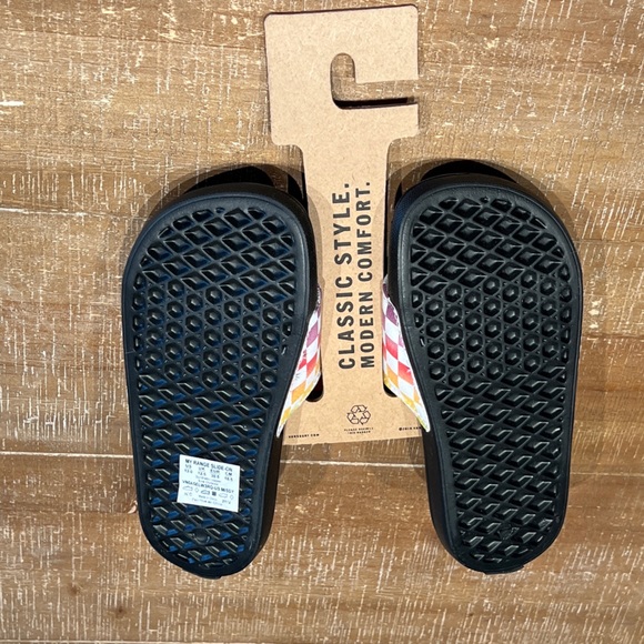 VANS Slides Size 13 Girls NWT - Picture 4 of 8
